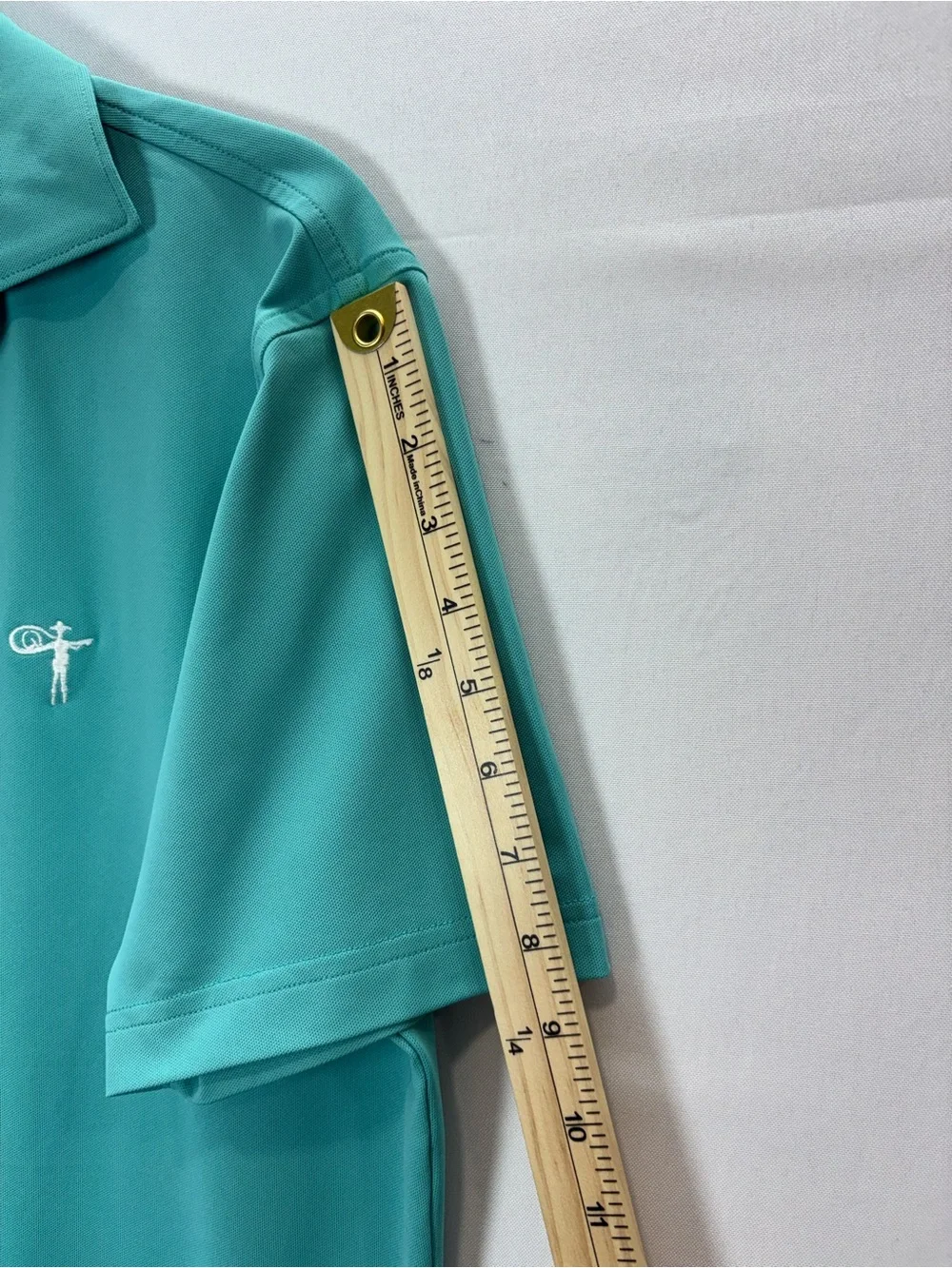 Peter Millar Summer Comfort Polo Shirt Men’s Small Turquoise Short Sleeve Golf